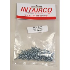 Intairco Servo Screws - No2 x 7/16" (2mm x 10.5mm)