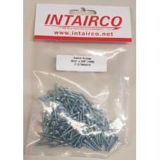 Intairco Servo Screws - No3 x 7/16" Servo Screws (2,5mm x 10.5mm)